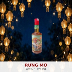 Rượu Rừng Mơ 530ml 24% Vol - Mầm Craft Distillery - Mơ Rừng Tây Bắc - Rượu Quả Đặc Sản - Vị Chua Ngọt Êm