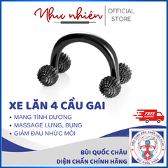 Xe Lăn 4 Cầu Gai Dụng Cụ Diện Chẩn