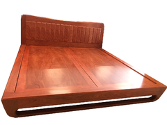 Giường chân cong gỗ cẩm, gỗ hương đá - MSP: GCCC140
