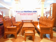 Ghế Âu Á hộp gỗ hương đá - MSP: AUAHb6