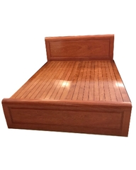 Giường gỗ hương đá, gỗ lát 160cm X 200cm - MSP: GM6HĐ75
