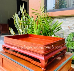 KHAY TRÀ GỖ HƯƠNG . MSP:KTGH170