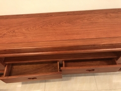 Kệ chân hươu 2 loại gỗ hương đá và gỗ gõ đỏ - MSP: KCHHĐ175
