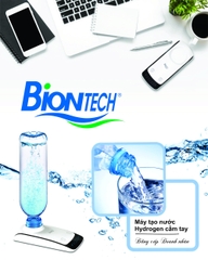 Máy tạo nước Hydrogen cầm tay Biontech. model: BTH-100P