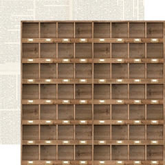 Giấy scrapbook -  FARMHOUSE MARKET - Cubbies