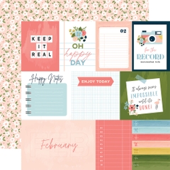 Giấy scrapbook -  DAY IN THE LIFE - February