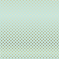 Giấy scrapbook - DOTS AND STRIPES - Gold Foil