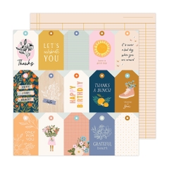 Giấy scrapbook - LIVE AND LET GROW - For You