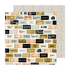 Giấy scrapbook - THE AVENUE - Welcome Home