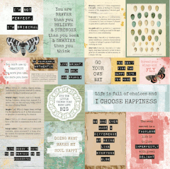 Giấy scrapbook - SCRAP STUDIO - FRAYED