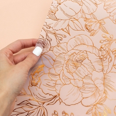 Giấy scrapbook - BEAUTIFUL THINGS - Copper Foil Accents