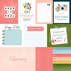Giấy scrapbook -  DAY IN THE LIFE - February