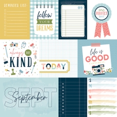 Giấy scrapbook - Echo Park - DAY IN LIFE - September