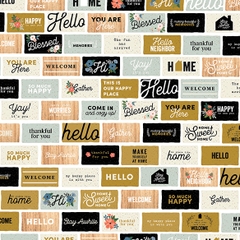 Giấy scrapbook - THE AVENUE - Welcome Home