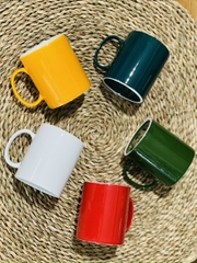Cốc quai C có màu 400ml
