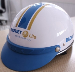 NÓN BẢO HIỂM NỮA ĐẦU IN LOGO