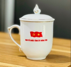 Cốc sứ ngọn lửa 400ml