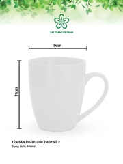 Cốc thóp 400ml