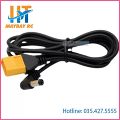 0Cáp Nguồn Kính FPV DC 5.5 Male (Đực) - XT60 Male (Đực) Cable For FPV Goggles 1.2 Mét