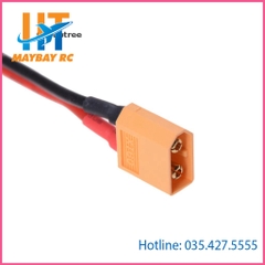 Dây Cáp Sạc Pin Lipo XT90 4mm Dây  Silicon Awg 14