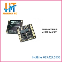 Mạch PDB Matek MINI Chia Nguồn output 5V,12V maybayrc