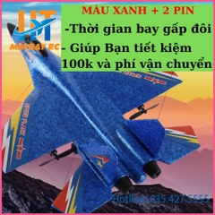 Đồ chơi Mô hình Máy bay điều khiển từ xa SU-27, Chất liệu xốp định hình EPP siêu bền, kháng nước, chống va đập