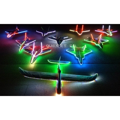led trang trí máy bay mô hình bay đêm thật đẹp ( chống thấm