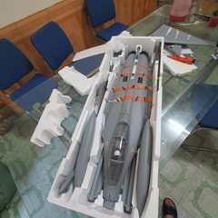 Máy Bay điều khiển Rafele 64mm FMS càng CNC siêu chất
