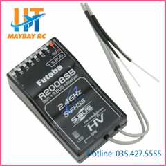 Rx Futaba R2008SB 2.4G S-FHSS Chính hãng tương thích  18MZ/T8J/18SZ/T10J/T6K, 7PX