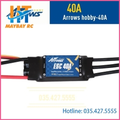 ESC Không Chổi Than Arrows hobby 40A 2s- 4s XT60.