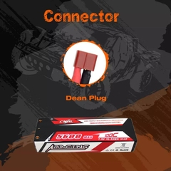 Pin lipo CNHL 2s 7.4V 5600mAh 100c cho xe đua....