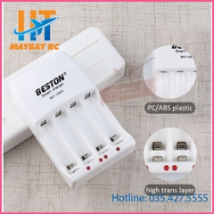 Pin AA 1200mAh kèm sạc hãng BESTON siêu Bền