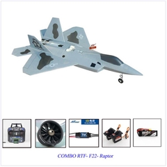 Máy Bay Điều Khiển F22 sải 72cm F-22 Raptor