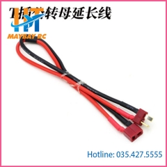 Dây nối dài pin AWG 14, esc jack chữ T và XT60