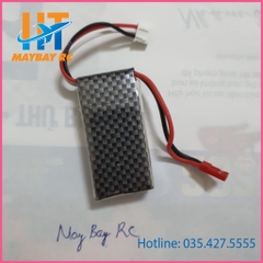 Pin lipo 7.4v 800mah 25C thích hợp cho tàu xe, máy bay điều khiển..