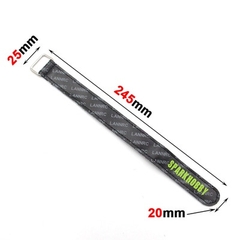 Dây buộc pin máy bay siêu bền bọc da dài 25cm