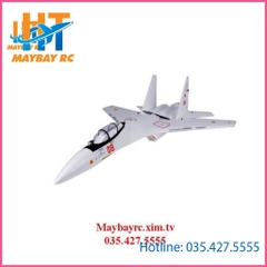 KIT máy bay mô hình SU35 EPO sải 75cm (màu trắng + decal)