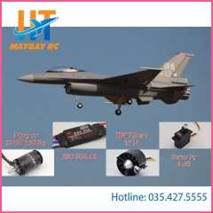 Máy bay điều khiển phản lực F16 Fighting Falcon EDF 70mm 12 lá PNP.