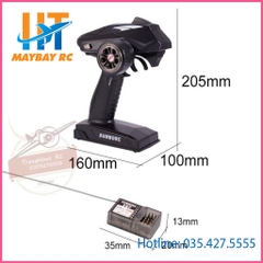 Tay điều khiển DumboRC Dumbo RC RBR/CX6 2.4Ghz 6 Chanel (6 kênh) ( 6CH) sóng 500 mét