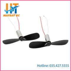 Set 2 Mô Tơ Máy Bay Trực Thăng Mini Dc 3.7v 0.1a 6mm X 14mm K151