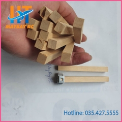 Thanh gỗ giữ đế đế nhôm máy bay su27 f22 10*10*100,mm giá / 2 cái