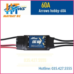 ESC Không Chổi Than Arrows hobby 60A 2s- 6s XT60.