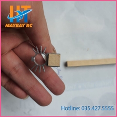 Thanh gỗ giữ đế đế nhôm máy bay su27 f22 10*10*100,mm giá / 2 cái