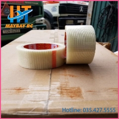 Băng Dính Sợi Thủy Tinh Caro Kích Thước 5cm, 4cm, 3cm, 2cm x20m.