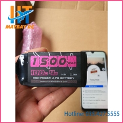 PIN CNHL Black Series 1500mAh 14.8V 4S 100C Lipo Battery