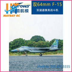 Máy bay điều khiển f15 Arrow Double 64mm tốc độ cao