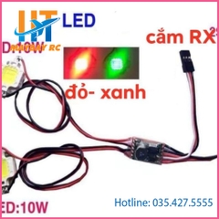 Bộ Led Nháy Có Khiển Bật Tắt Qua Rx 10W Siêu Sáng