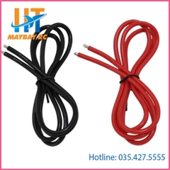 Dây Silicon 8 AWG chống cháy 8AWG chịu nhiệt - siêu dẻo siêu mềm chịu tải 190A