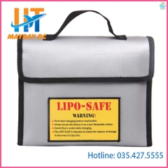 Túi Đựng Pin Lipo Chống Cháy Chịu Nhiệt 240x180 X 65mm