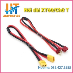 Dây nối dài pin AWG 14, esc jack chữ T và XT60